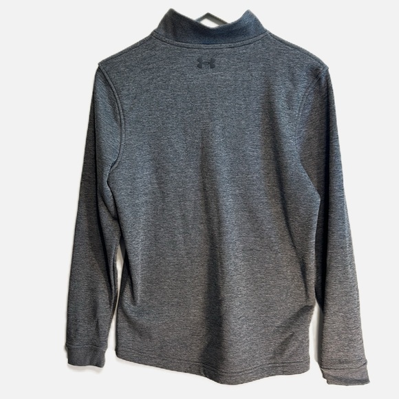 Under-Armour NWT Men’s X-Storm Loose Fit ¼  Zip Cold Gear Grey Small - Picture 2 of 10